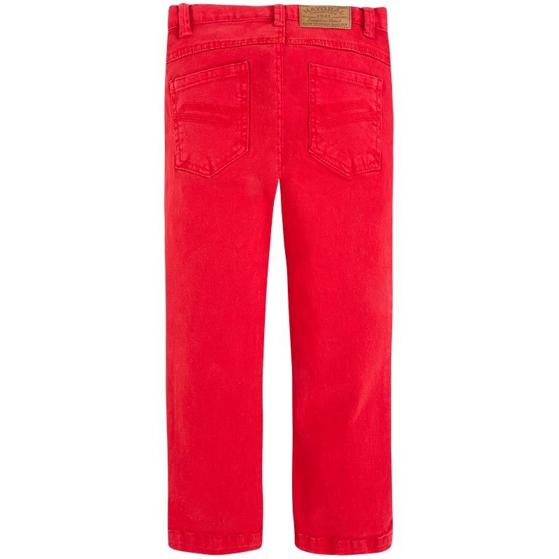 5 CEPLİ KIRMIZI PANTOLON