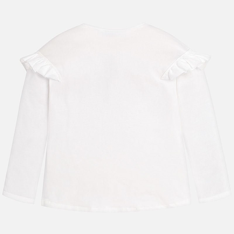 OMUZ DETAYLI  T- SHIRT