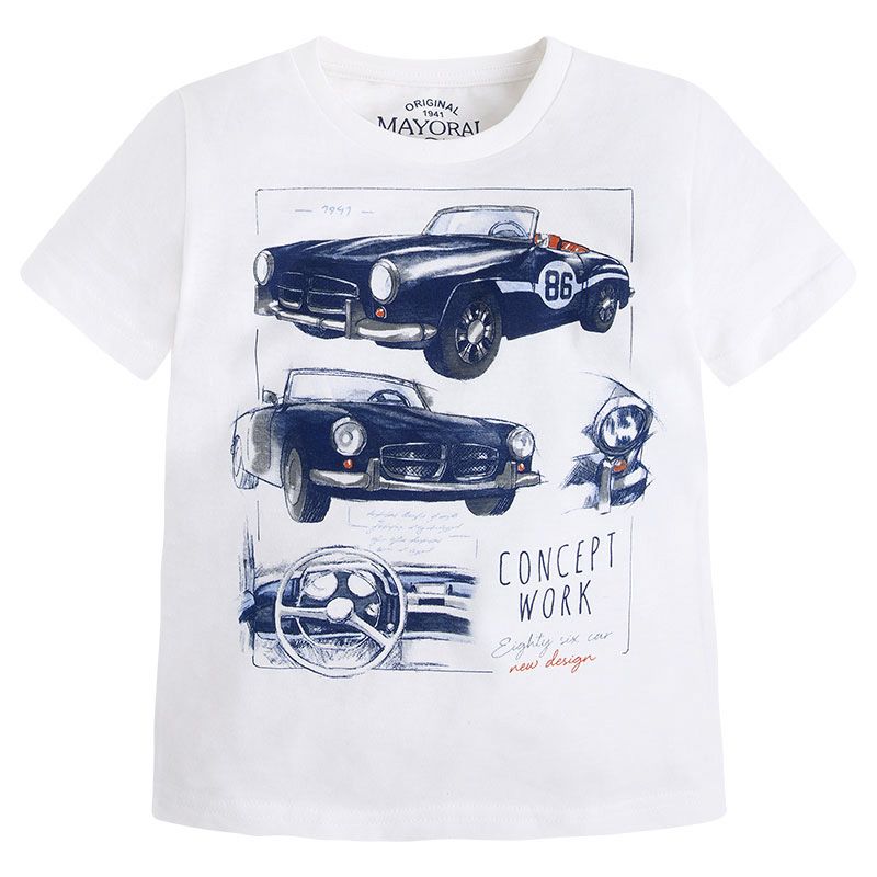 BLUE CAR T-SHIRT