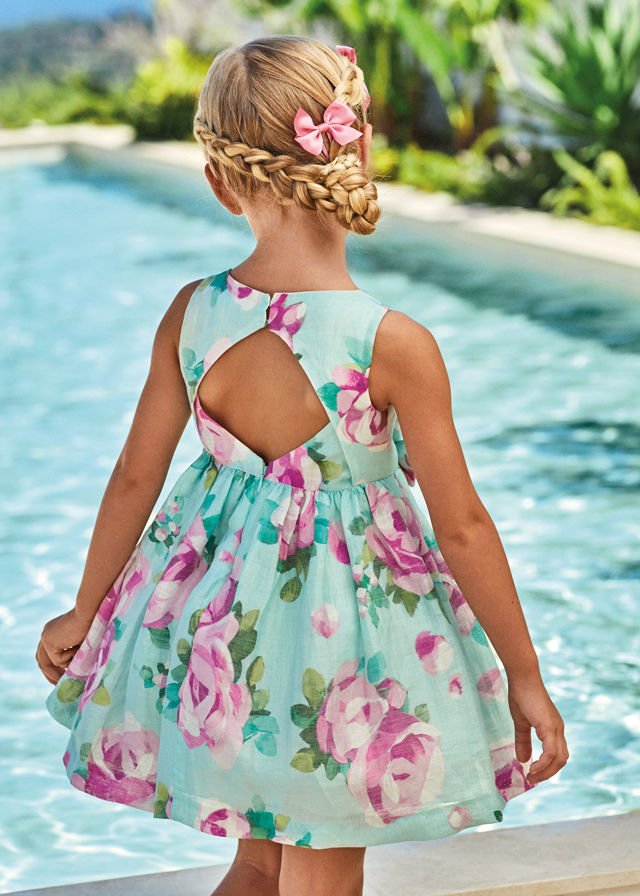 FLORAL ELBİSE