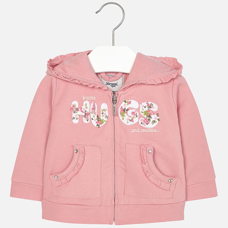İŞLEMELİ FERMUARLI SWEAT