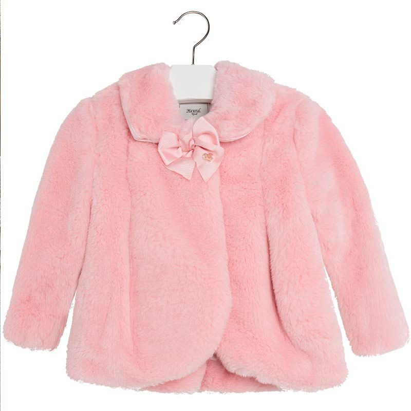PEMBE PELUŞ CEKET