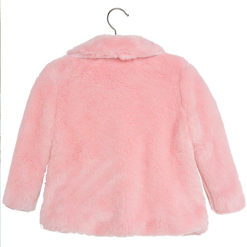 PEMBE PELUŞ CEKET