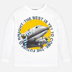 UÇAK BASKILI T-SHIRT