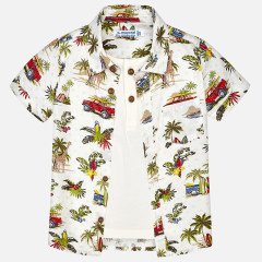 TROPİKAL BASKI  T- SHIRT/GÖMLEK