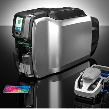 Zebra ZC100 Tek Yüz PVC Kart Yazıcı