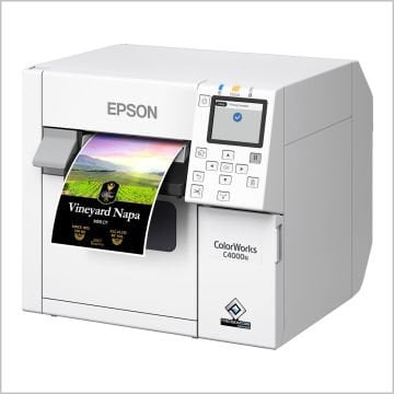 Epson ColorWorks CW-C4000 Inkjet Renkli Etiket Yazıcı