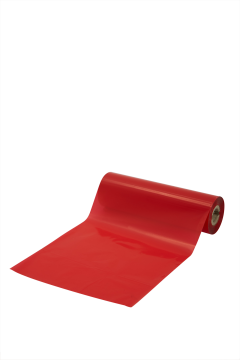 110 mm x 74 mt Wax Ribon Kırmızı