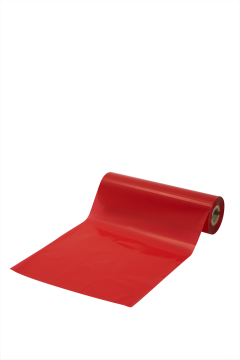 110 mm x 74 mt Wax Ribon Kırmızı