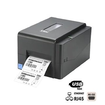 TSC TE-210 Masaüstü Barkod / Etiket Yazıcı (ETH)