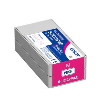 Epson ColorWorks C3500 Kartuş Magenta - SJIC22P(M)
