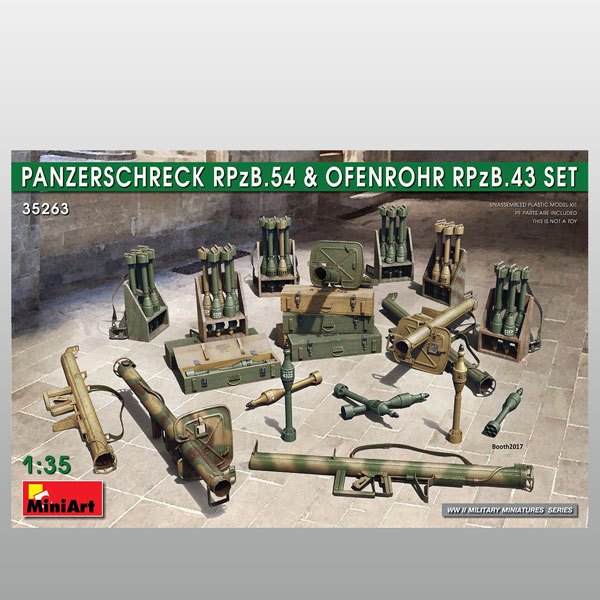 PANZERSCHRECK RPzB.54 & OFENROHR RPzB.43 SET