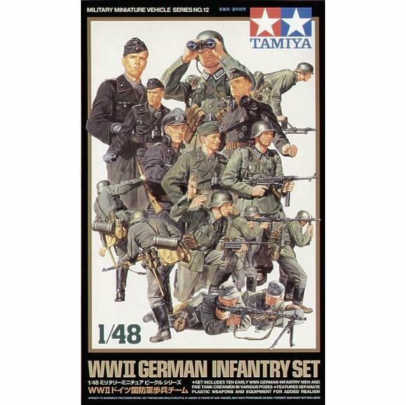 WW ll German Infantry Set