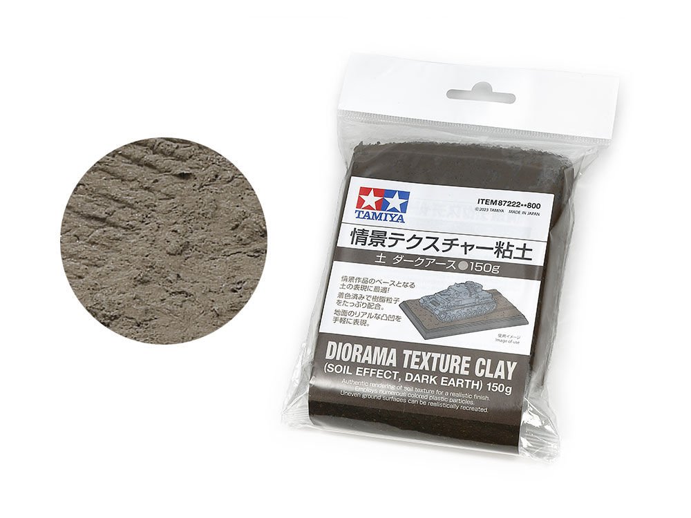 Texture ClaySoil Dark Earth 150g.