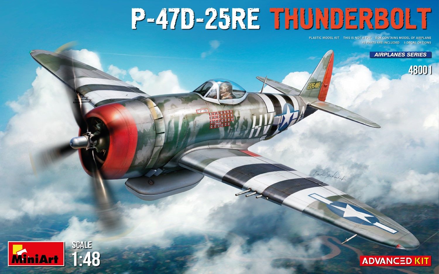 P-47D-25RE Thunderbolt Advanced Kit