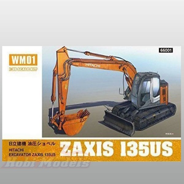 Hitachi Excavator Zaxis 135US 1/35 Ölçek