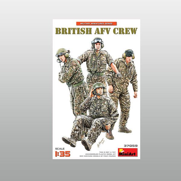 MiniArt İngiliz AFV Mürettebatı