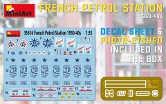 MiniArt Fransa Petrol İstasyonu 1930-40