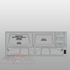 BMW E-34 5 Seri Hazır Maske Seti 1/24