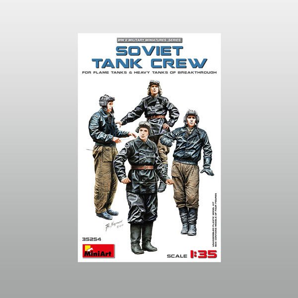 MiniArt Sovyet Tank Mürettebatı (Alev Tankları ve Ağır Tanklar için)