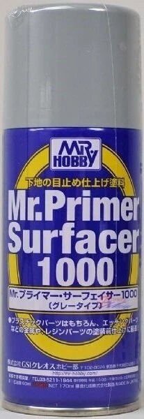 Mr.Surfacer 1000, Gri, Sprey Astar (180ml)