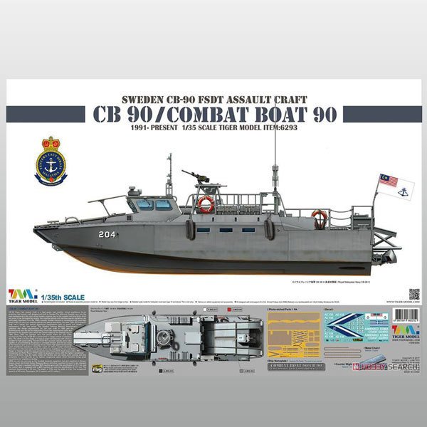 Sweden CB-90 FSDT Assault Craft CB 90/Combat Boat 90 1991 - present