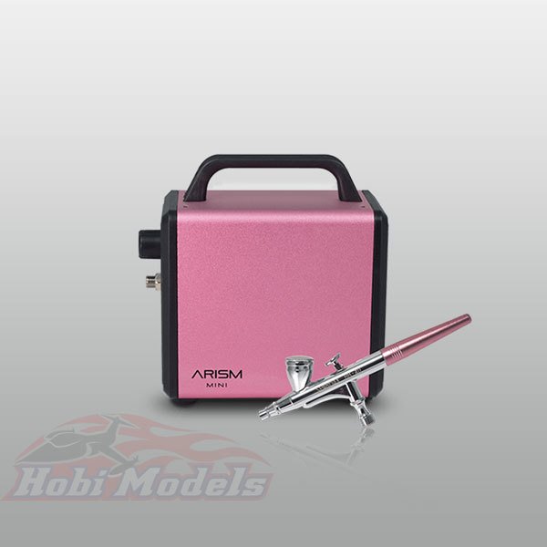 Arism Mini HB-040 Airbrush Seti Pembe