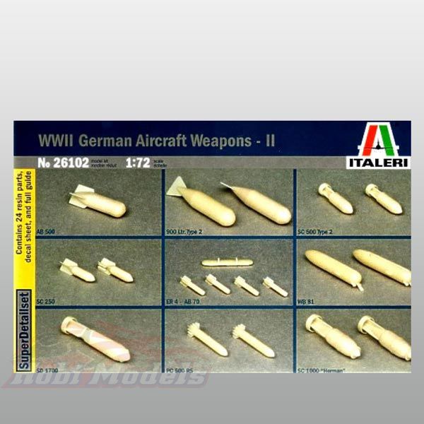 WW 2nd German Aircraft Weapons (Iı*bombs version)