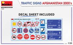 MiniArt Afganistan Trafik İşaretleri 2000ler