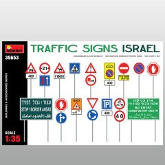 MiniArt İsrail Trafik İşaretleri