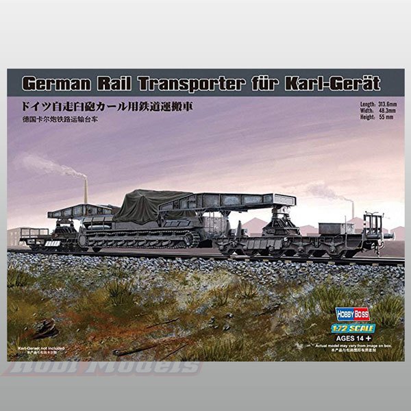German Rail Transporter for KARL-Geraet