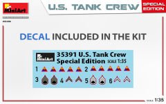 MiniArt ABD Tank Mürettebatı. Özel Üretim