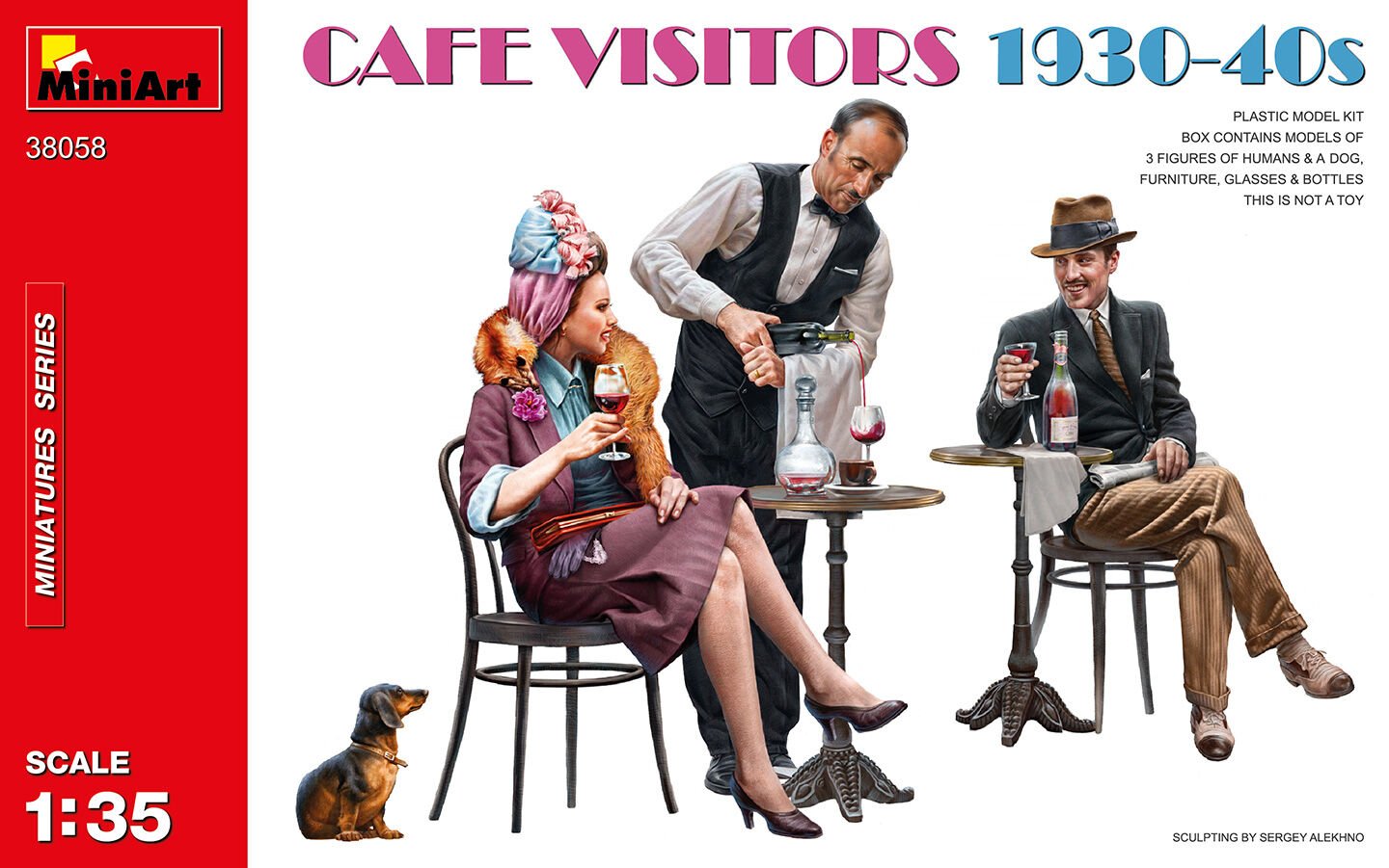 MiniArt Kafe Ziyaretçileri (1930-40'lar)