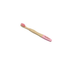 Bambu Çocuk Diş Fırçası (Pembe)