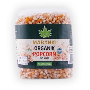 Maranki Organik Popcorn ( Cin Mısır ) 500 GR