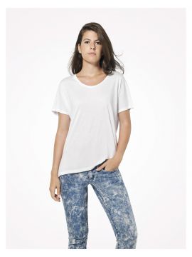 Bisiklet Yaka Beyaz Renk Sinu Tshirt