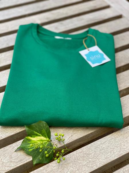 Bisiklet Yaka Simetrik Kesim Sinu Sweatshirt