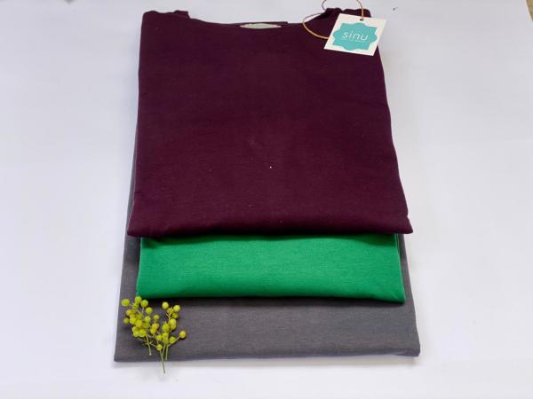 Bisiklet Yaka Simetrik Kesim Sinu Sweatshirt
