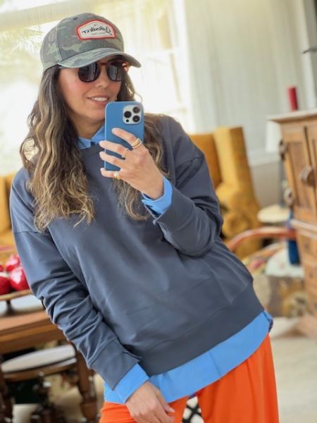 Bisiklet Yaka - Ribana Detaylı- Antrasit Renk Sinu Sweatshirt