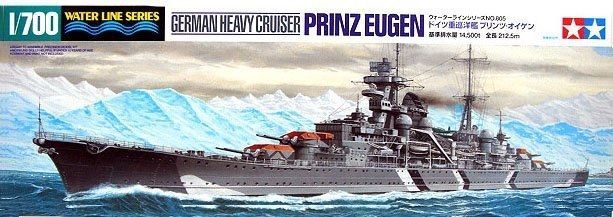 1/700 Prinz Eugen Ger. Heavy Cruiser