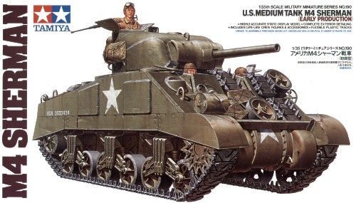 1/35 U.S. M 4 Sherman ( Ear. Prod.)