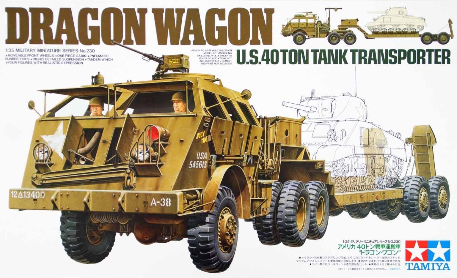1/35 Tank Transporter Dragon Wagon