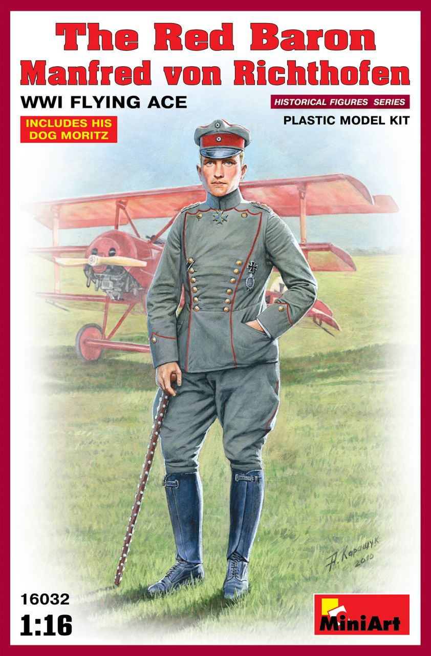 Red Baron Manfred von Richtofen WW l Flying Ace