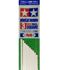 Plastik Kare Çıta 3mm *10