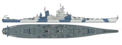 1/700 U.S. Battleship BB-61 IOWA