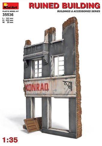 1/35 Ruined Building
