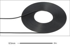 1/6 1/12 1/24 Kablo 0.5mm Siyah 2m.