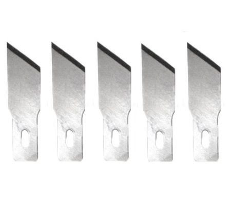 No.19 Eğik Ağızlı Maket Bıçağı Ucu ( 5 li paket )