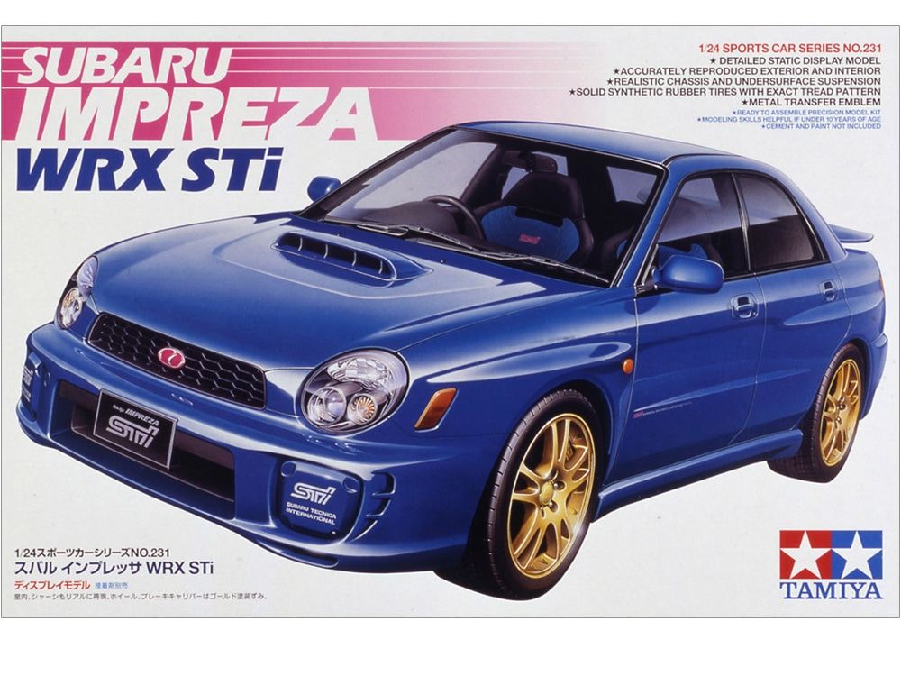 1/24 Subaru Imprezza WRX STI