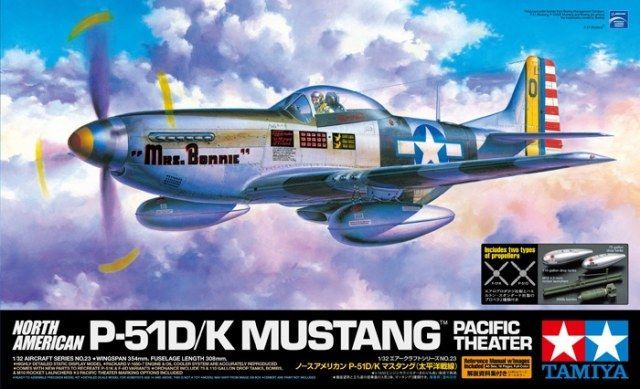 1/32 P-51D/K Mustang Pacific